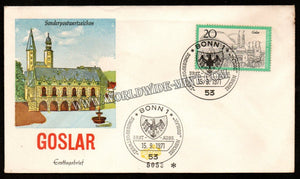 1971 Germany Goslar FDC #FA90