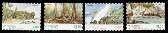 1993 Australia Christmas Island 4v MNH - Rain Forest & Beach #FT-91