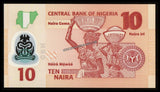 NIGERIA 10 NAIRA - 2018 UNC POLYMER CURRENCY NOTE N#203064