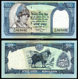 Nepal 50 Rupees 2002 King GYANENDRA UNC Bank Note #CN938