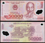 Vietnam 50000 Dong 2012 UNC Poylmer Currency Note #CN94