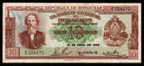 Honduras 10 Lempiras 1966 Fine  Banknote - Rare #UCN953