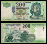 Hungary 200 Forint 1998 XF+ Banknote #UCN965