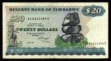Zimbabwe 20 Dollars 1983 Fine Banknote #UCN976