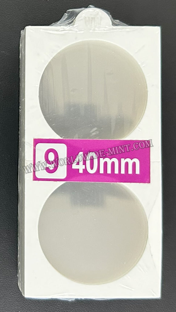 2 X 2 Coin Holder - Imported Cardboard - Size: 9 – 40 mm Pack of 50 pcs