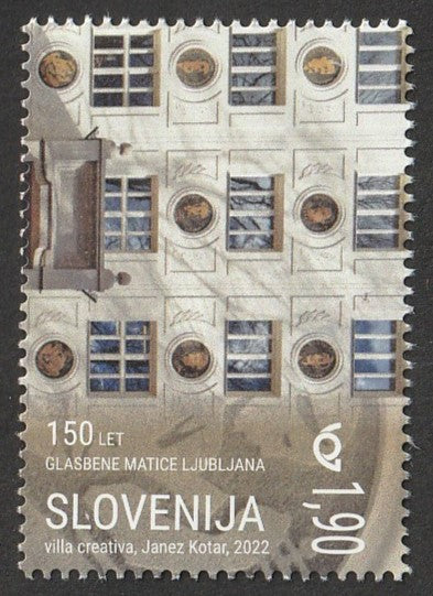 2022 Slovenia The 150th Anniversary of the Glasbena Matica Ljubljana MNH #FOR-760a