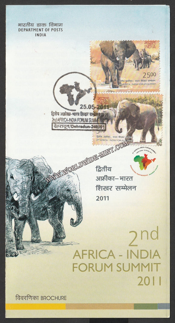 2011 INDIA 2nd Africa India Froum Summit - 2v Brochure