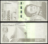 Venezuela 200000 Bolivars - 2020 P# 112 UNC Banknote N#278128