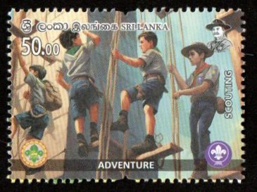 2024 Sri Lanka Scouting - Adventure Stamp #SL2074
