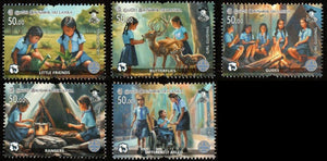 2023 Sri Lanka Girl Guiding Set of 5 #SL2082a