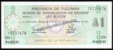 Argentina Provinces Tucuman 1 Austral 1988 - S2713b(1) UNC Local Bank Note N#202442