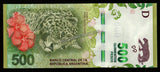 Argentina 500 Pesos 2020-2022 UNC Bank Note N#206624