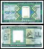 Mauritania 1000 Ouguiya 1989 Unissued UNC Bank Note N#396162