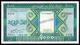 Mauritania 1000 Ouguiya 1989 Unissued UNC Bank Note N#396162