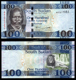 South Sudan 100 2019 South Sudanese Pounds UNC Banknote N#202488