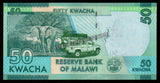 Malawi 50 Kwacha - 2020 UNC Bank Note N# 203472