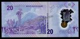 Mozambique 20 Meticais - 2024 Polymer UNC Bank Note N#422155