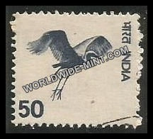INDIA Gliding Bird 5th Series(50) Definitive Used Stamp
