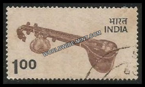 INDIA Veena 5th Series(1 00) Definitive Used Stamp