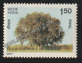 1987 Indian Trees-Pipal MNH