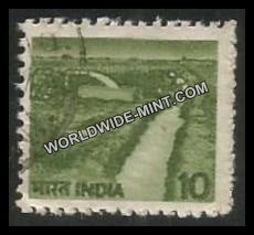 INDIA Minor Irrigation 6th Series(10) Definitive Used Stamp