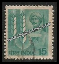 INDIA Technology in Agriculture (Ashoka) 6th Series(15) Definitive Used Stamp