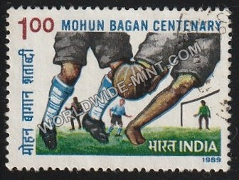 1989 Mohun Bagan Centenary Used Stamp