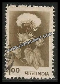 INDIA Hybrid Cotton 6th Series(1 00) Definitive Used Stamp