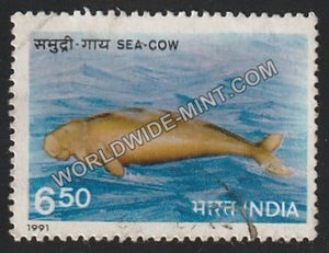 1991 Endangered Marine Mammals-Sea Cow Used Stamp
