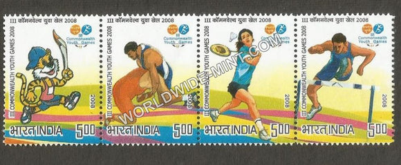 2008 Youth Games setenant MNH