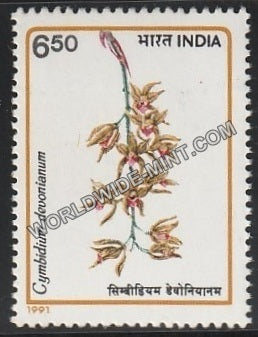 1991 Orchids-Cymbidium devonianum MNH