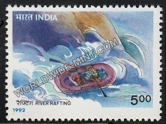 1992 Adventure Sports-River Rafting MNH