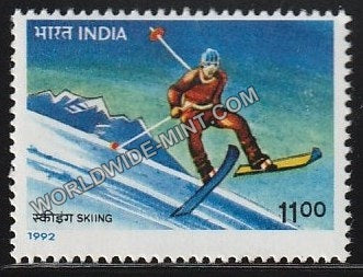 1992 Adventure Sports-Skiing MNH