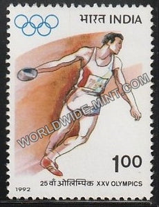 1992 XXV Olympics-Discus Throw MNH