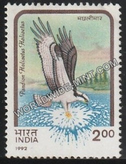 1992 Birds of Prey-Pandion haliaetus-Osprey MNH