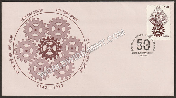 1993 CSIR Golden Jubilee FDC