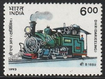 1993 Mountain Locomotives-D.H.R. (Darjeeling) MNH