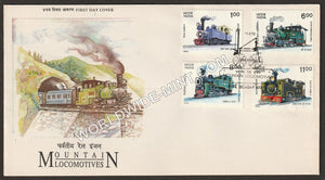 1993 Mountain Locomotives-4V FDC