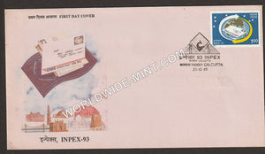 1993 Inpex-93-Speed Post FDC