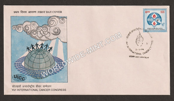 1994 XVI International Cancer Congress FDC