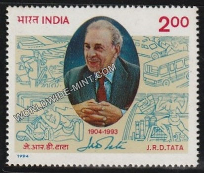 1994 J.R.D.Tata MNH