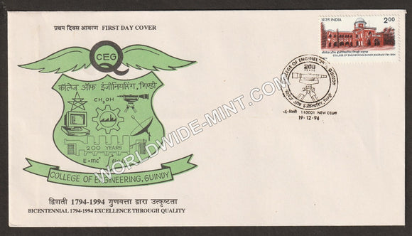 1994 College of Engineering. Guindy, Madras FDC