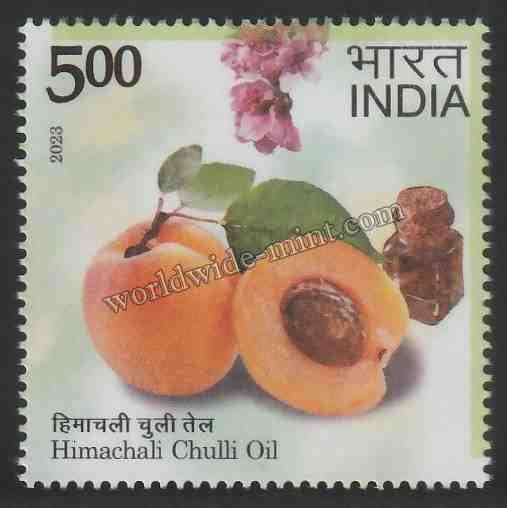 2023 INDIA Geographical Indications: Agricultural Goods - Himachali Chulli Oil MNH