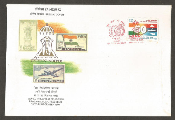 INDEPEX 1997 - F I P Day  Special Cover #DL150