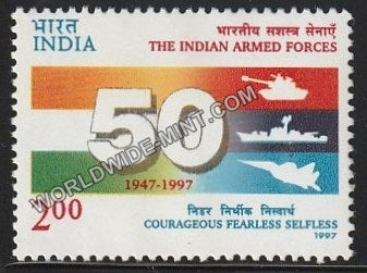 1997 50 Years of Indian Armed Forces MNH
