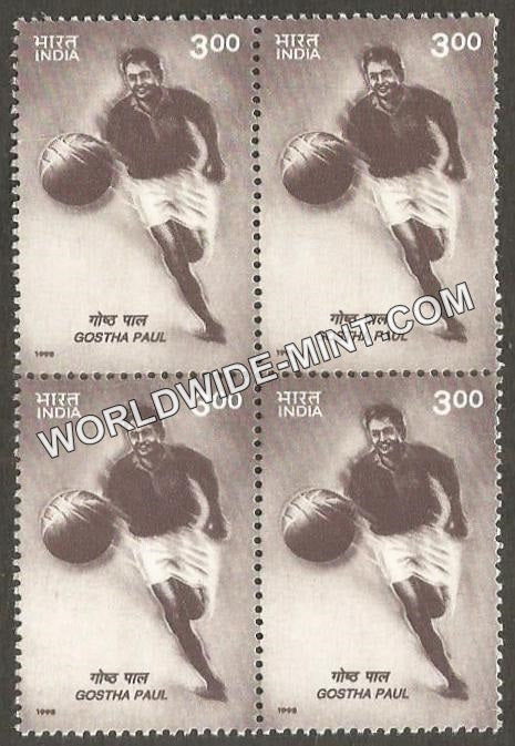 1998 Gostha Paul Block of 4 MNH
