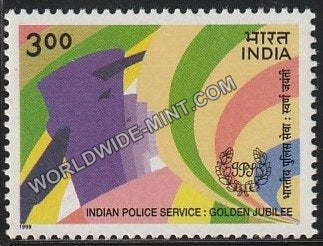1999 Indian Police Service: 50th Ann. MNH