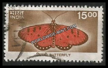 INDIA Butterfly 9th Series(15 00 ) Definitive Used Stamp