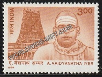 1999 Freedom Fighters & Social Reformers-A Vaidyanatha Iyer MNH