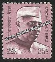 INDIA Jawaharlal Nehru 10th Series(25) Definitive MNH